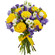 bouquet of yellow roses and irises. Portugal