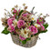 floral arrangement in a basket. Portugal